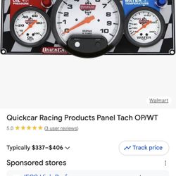 Quick car Gauges New 