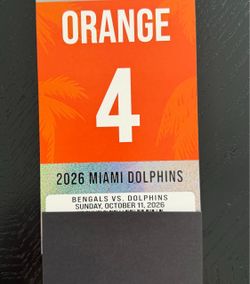Dolphins Parking Pass