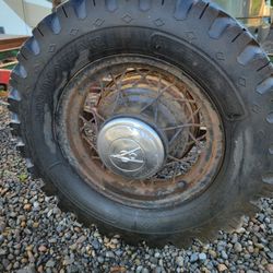 Antique Wheels, Axle & Springs