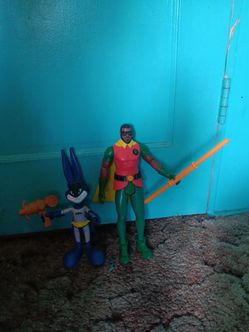 Space Jam A New Legacy  Batman and Robin Bugs Bunny and LeBron James
