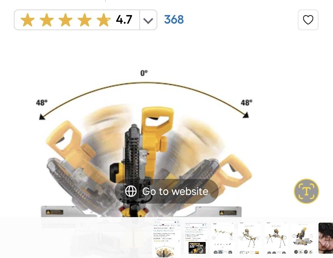 Dewalt 12in New Y Estand