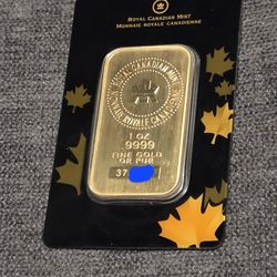 1 Oz Gold Pure Real