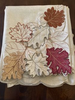 Three Fall Tablecloths