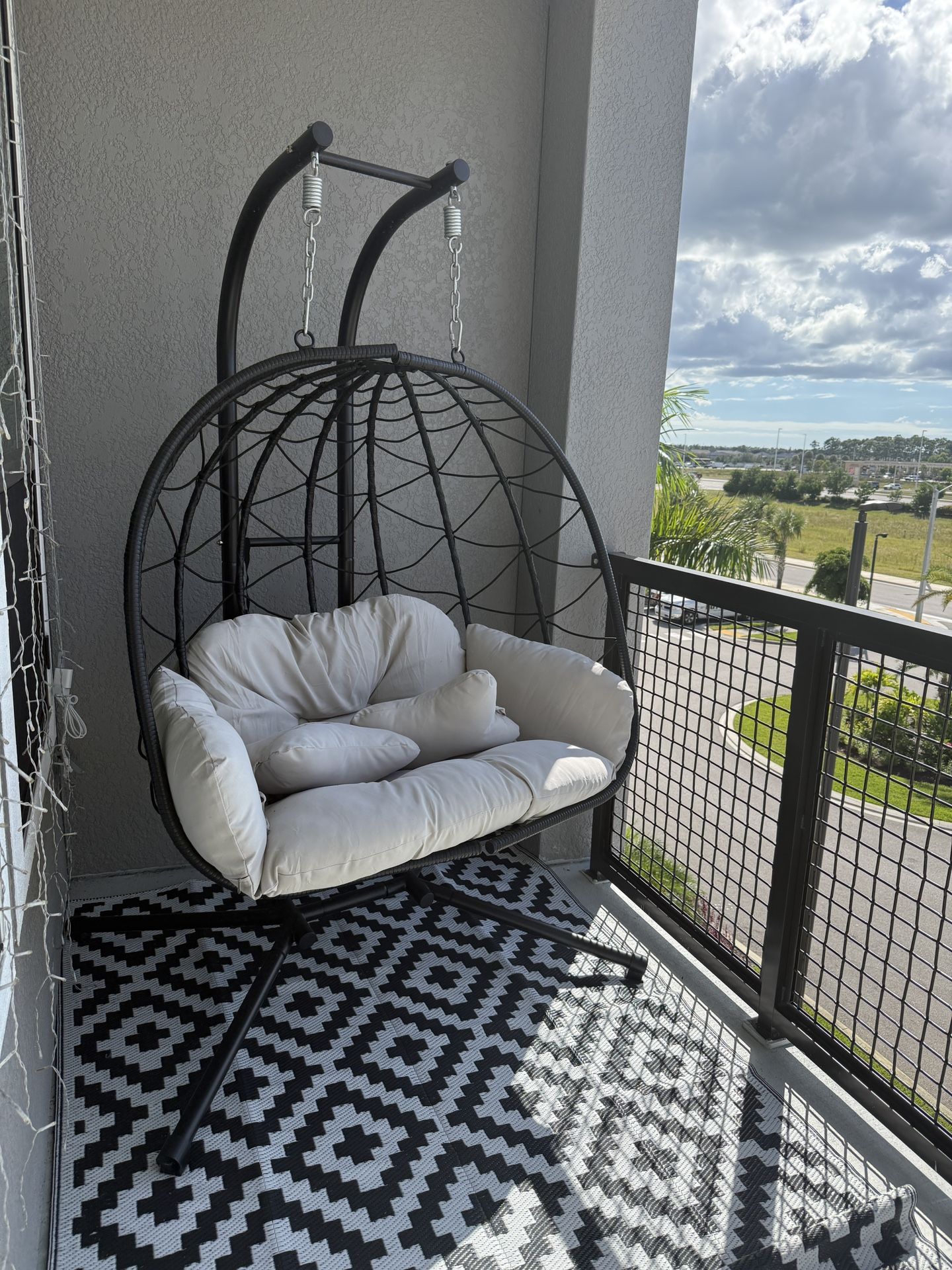 2 Person Balcony Chair For Sale