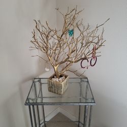 Gold Jewelry Tree