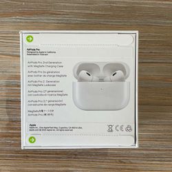Apple AirPods Pro 2nd Generation with MagSafe Wireless Charging Case - White (Refurbished) 