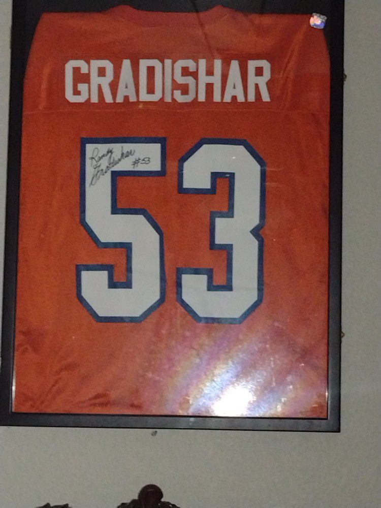 Autographed Denver Broncos Now HOF Randy Gradishar Jersey 