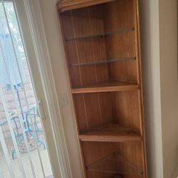 Curio Cabinet With 6 Shelves, Three Are Glass, Has Light At Top Located In Vista  For Pickup