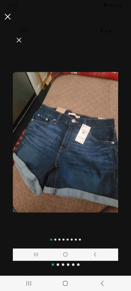 Womens Levi's Shorts
