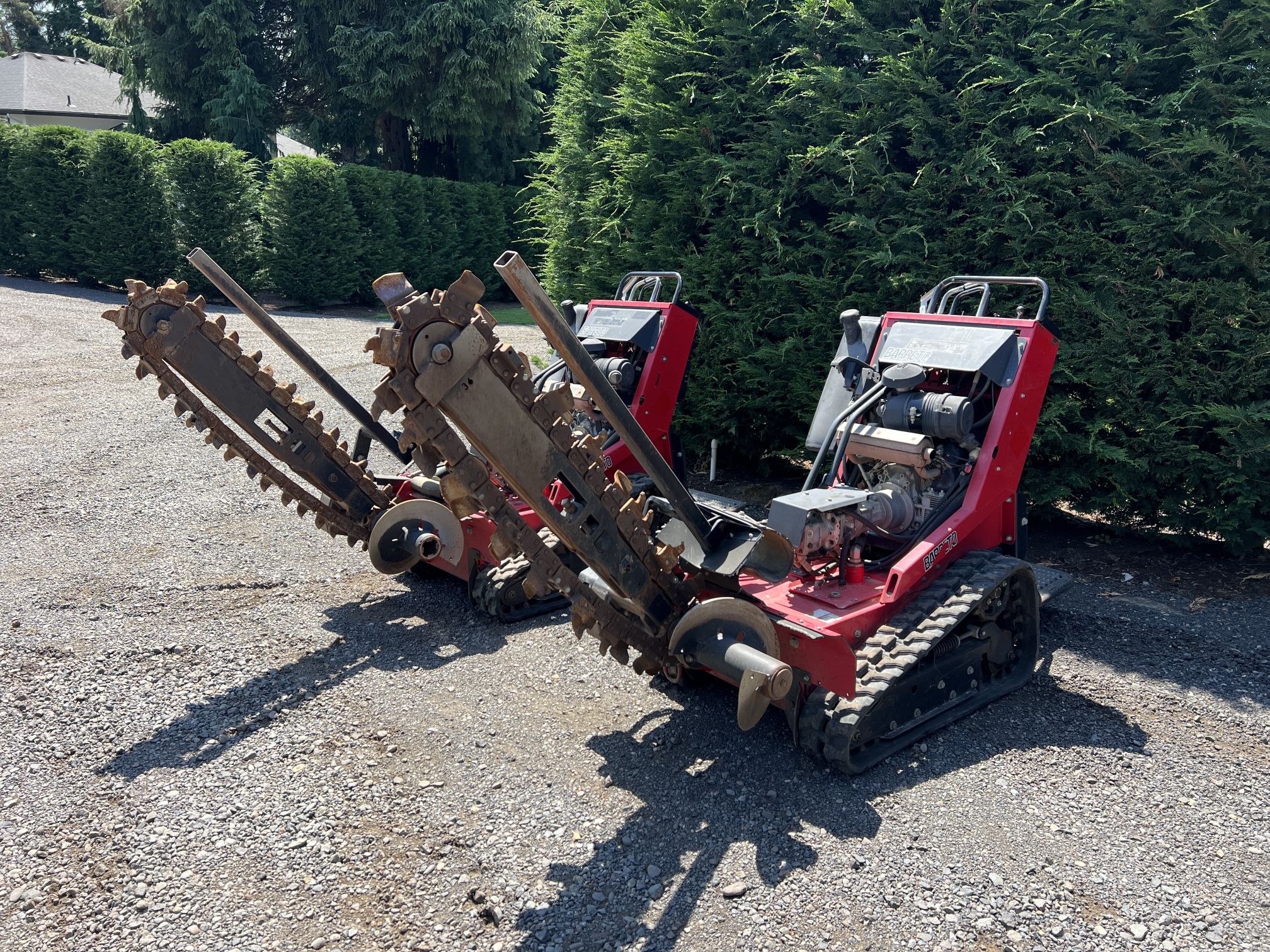 2018 Barreto 20RTK Tracked Trenchers 36"