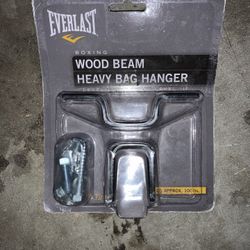 Boxing bag hanger