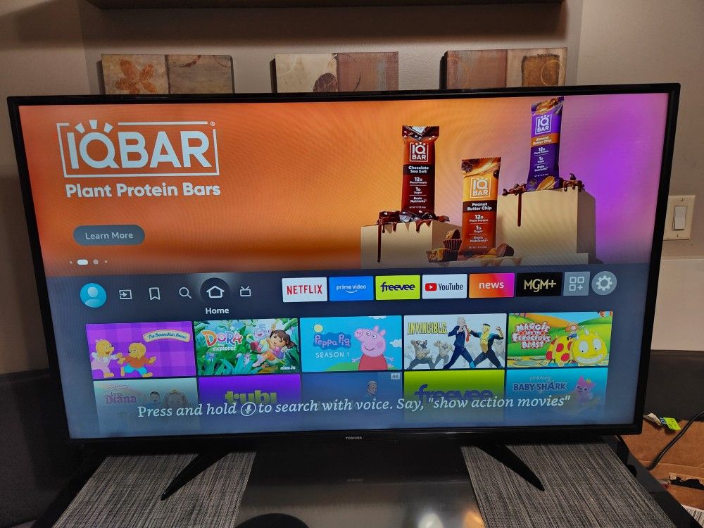 TOSHIBA 55 inch Smart Tv