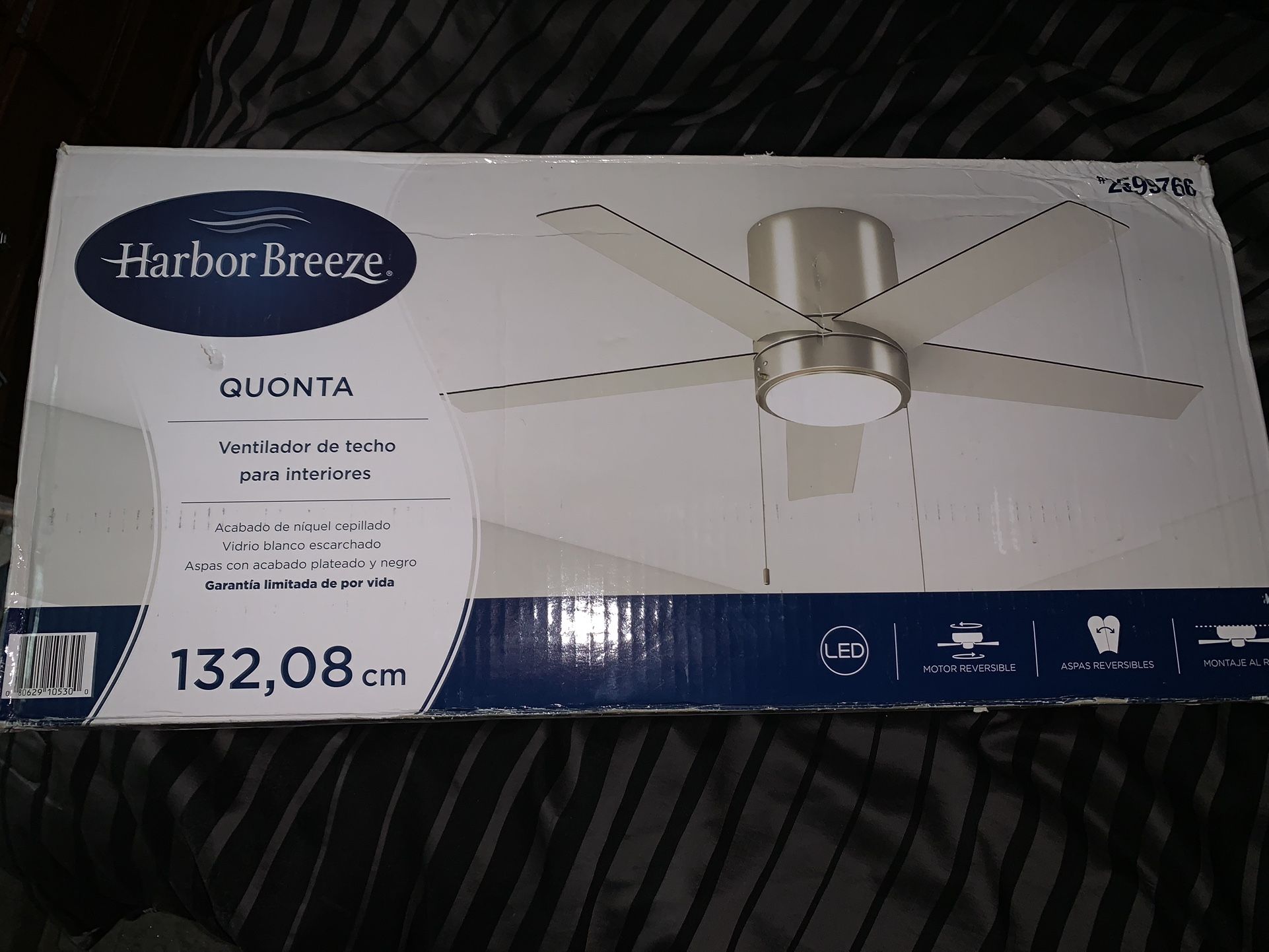 HARBOR BREEZE QUONTA 52IN