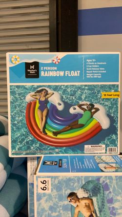 Member's Mark 2 Person Rainbow Pool Float $20