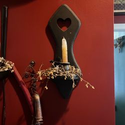 Wooden Candle Holder