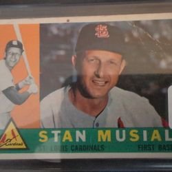 1960 Stan Musial Baseball Card