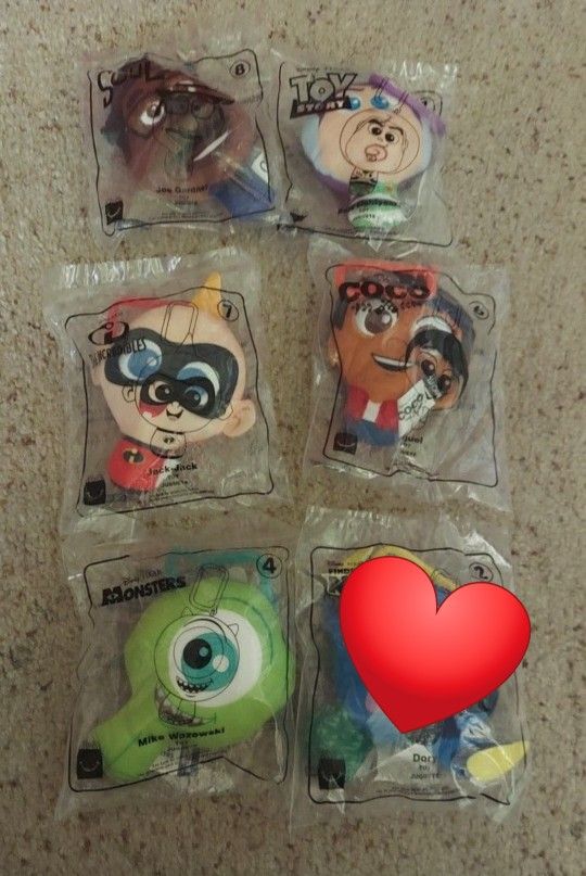 McDonald's Happy Meal Toys Disney Pixar