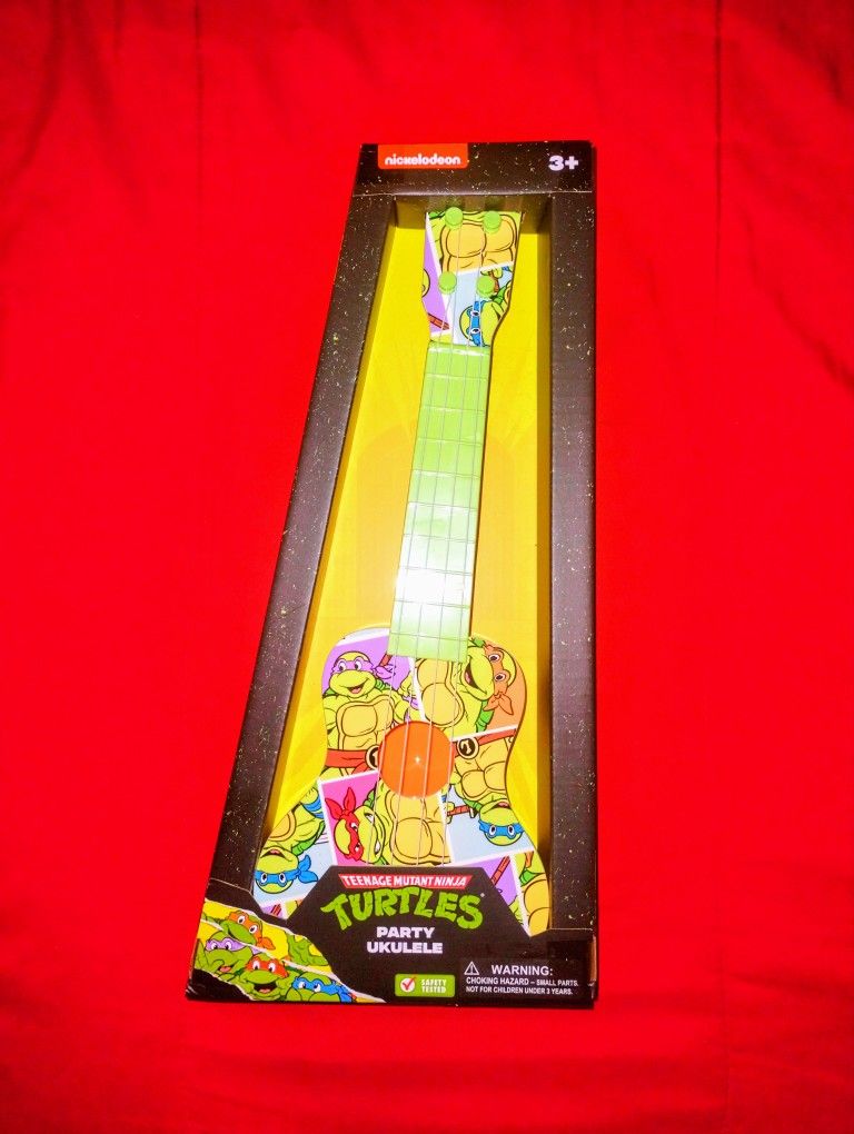 New Sealed Kids Ukulele Ninja Turtles Instrument