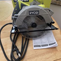 Ryobi 7-1/4" Circular Saw with Laser