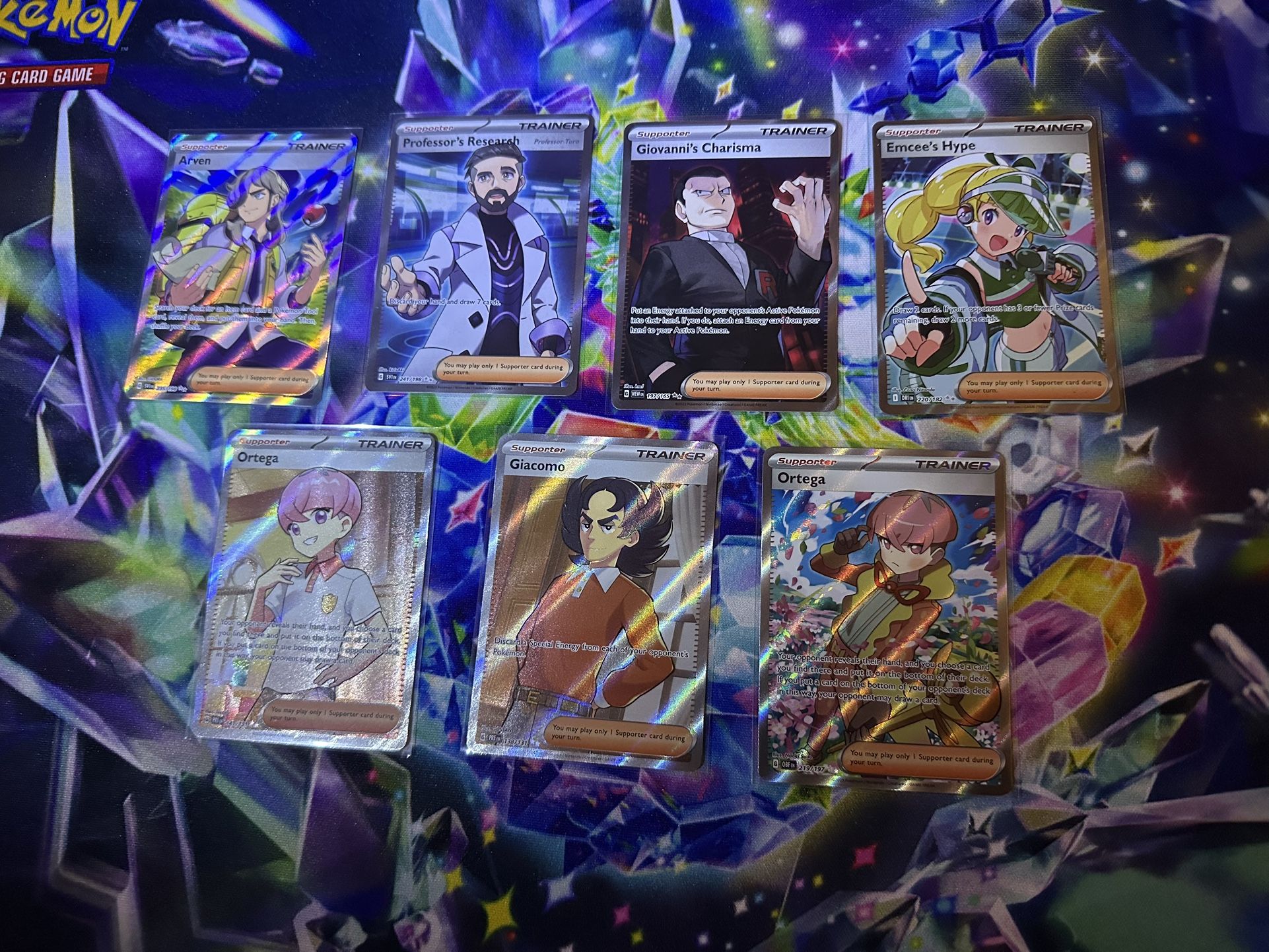 Pokemon Full Art Trainers