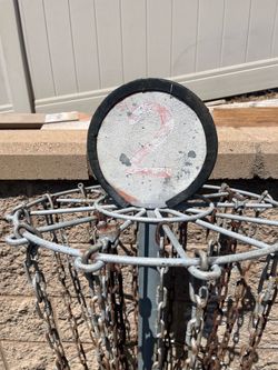 Old Morley Field Disc Golf Basket #2