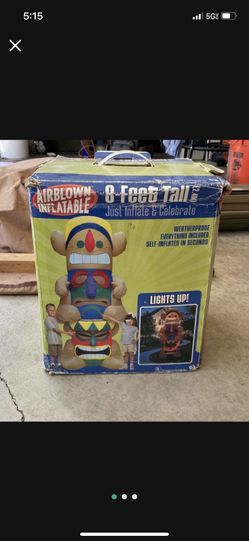 Halloween Tiki Inflatable