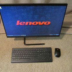 Lenovo Ideacentre 24 Inch All-In-One Touch Screen With Accessories

