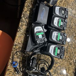 Wireless Clearcom Tempest 900 10piece Kit