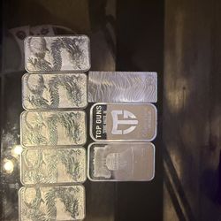 8 oz .999 Fine Silver Bullion – Bars & Rounds