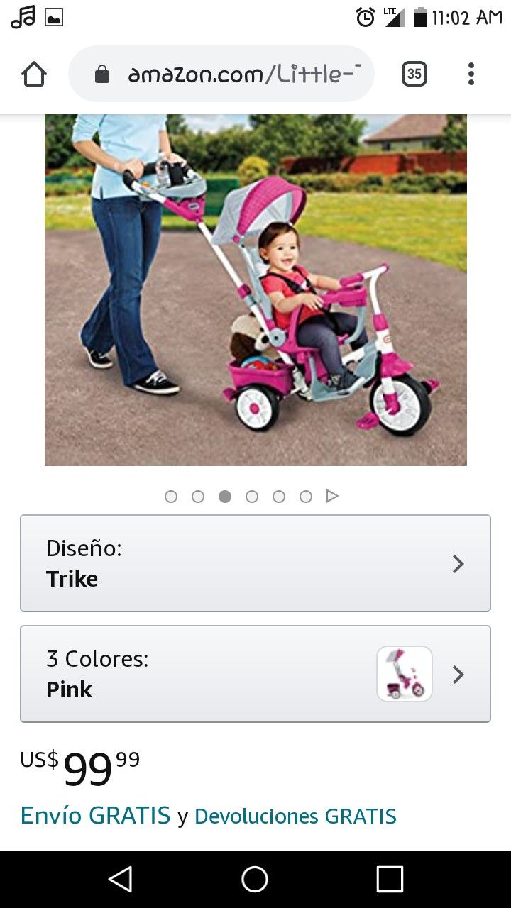 Little Tikes Girls Tricycle
