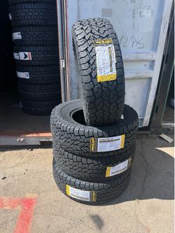 LT 265 - 75 - 16 4 New All Terrain 10 Ply Tires Installed and Balanced