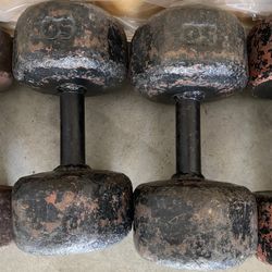 50lb Dumbbells Set