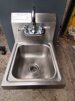 Krowne commercial hand sink. Nsf approved