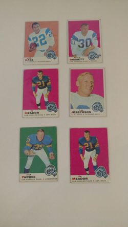 Collectible Rams cards