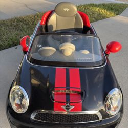 Electric Mini Cooper car for sale.