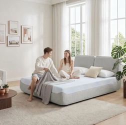 🔥 BRAND NEW Queen Bed Set (Mattress Included) - STILL IN BOX S🔥