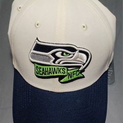 Seattle Seahawks Size Small Medium 39thirty Fitted Hat Cap Largent Metcalf 