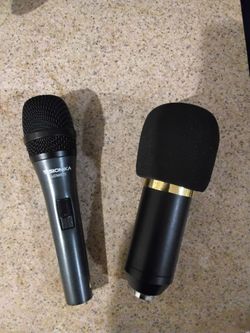 2 Studio Microphones