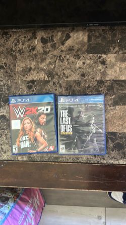 WWe and The last of us remastered