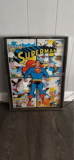Superman 1974 Shadow Box