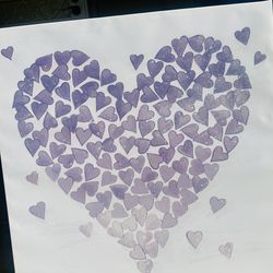 Lavender wall art