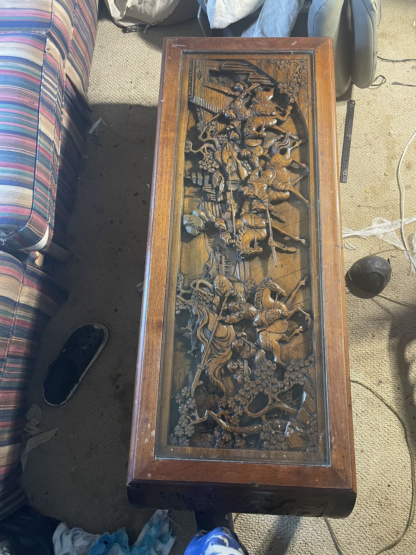 Carbs, coffee table from Japan, antique