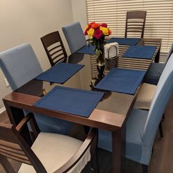 Dinning Table With 8 Chairs