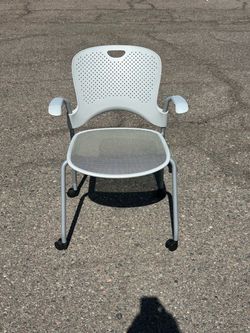 Herman Miller Caper Chairs (Multiple Available — Stacking/Rolling Office/Guest Chairs