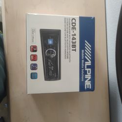 Alpine CDE-143BT Car Bluetooth Add-On