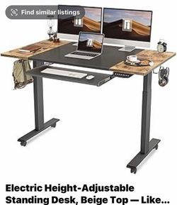 Standing desk. Electric. Excellent condition