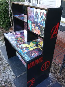 Marvel customized desk