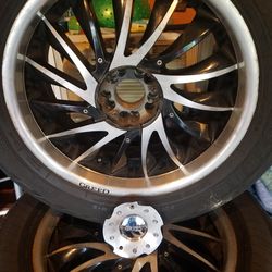 Greed brand used rims and tires
