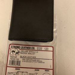 Strong Leather Company Badge Wallet
