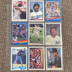 Baseball Cards - Assorted